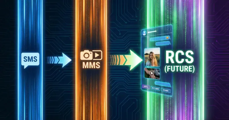 SMS vs MMS vs RCS: Complete Comparison Guide
